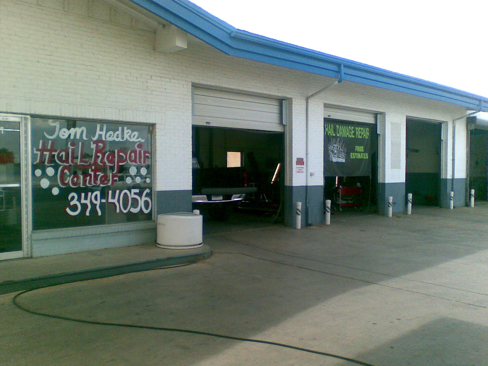 Tom Hedke paintless dent repair,auto hail repair, dent repair, hail damage, hail